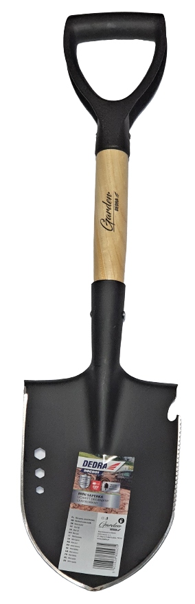 Mini saperka Dedra uchwyt drewniany dł. 68 cm 80C001