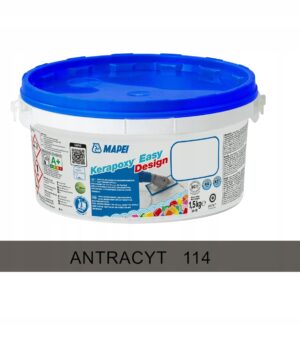 MAPEI KERAPOXY EASY DESIGN Fuga epoksydowa 1,5kg - 114 ANTRACYT