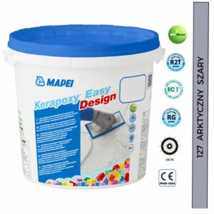Fuga epoksydowa Mapei Kerapoxy Easy Design 3 kg - 127 arktyczny szary