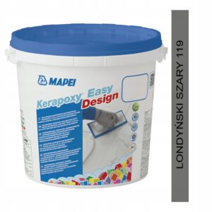 Fuga epoksydowa Mapei Kerapoxy Easy Design 3 kg 119 londyński szary