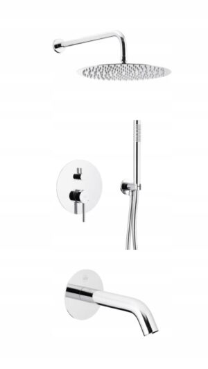 KFA ZESTAW PRYSZNICOWY PODTYNKOWY MOZA CHROM 5039-501-00