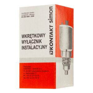 SIMON Wyłącznik nadmiarowy wkrętkowy GHS 101 1012100VPO L-10A