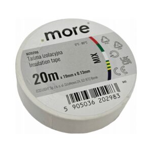 Taśma izolacyjna z PCV MIX 19mm 20m MULTICOLOR MIĘKA 1SZT