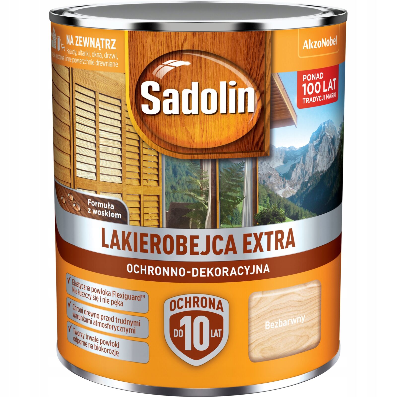 SADOLIN EXTRA 0,75L LAKIEROBEJCA BEZBARWNY