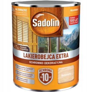 SADOLIN EXTRA 0,75L LAKIEROBEJCA BEZBARWNY