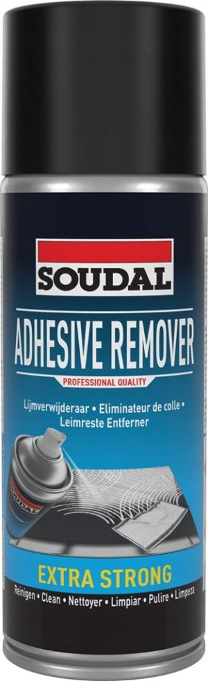 Soudal Adhesive Remover 400ml SUPER środek do usuwania świeżych plam kleju