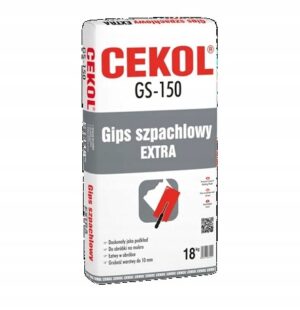 Gips szpachlowy GS-150 Cekol 18 kg