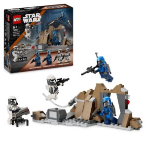 LEGO 75373 Star Wars Zasadzka na Mandalorze - zestaw bitewny Gwiezdne Wojny