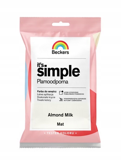 Beckers Simple 0,05L Almond Milk TESTER KOLORU