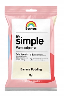 BECKERS It'S Simple 0,05L TESTER KOLORU Banana Pudding