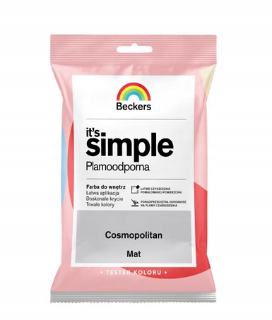 BECKERS It'S Simple 0,05L TESTER KOLORU Cosmopolitan