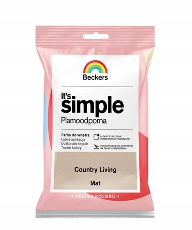 BECKERS It'S Simple 0,05L TESTER KOLORU Country Living