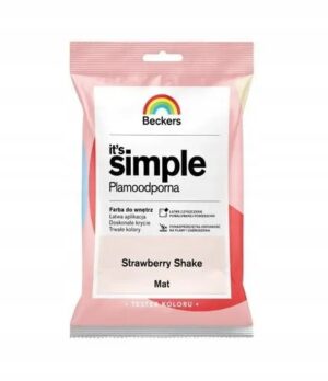 BECKERS It'S Simple 0,05L TESTER KOLORU Strawberry Shake