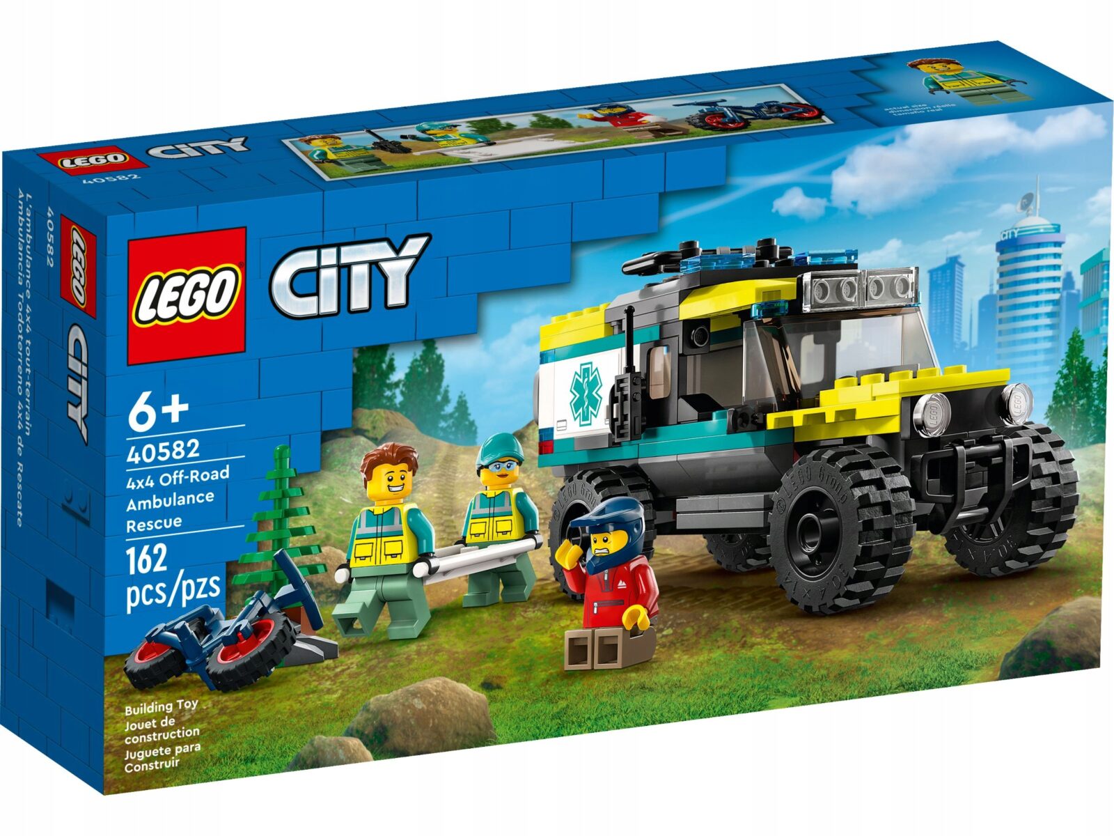 LEGO 40582 City Terenowa karetka z napędem 4x4