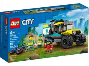 LEGO 40582 City Terenowa karetka z napędem 4x4