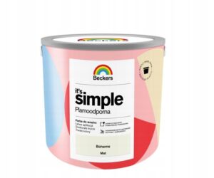 BECKERS IT`S SIMPLE PLAMOODPORNA FARBA DO ŚCIAN I SUFITÓW BOHEME 2.5L