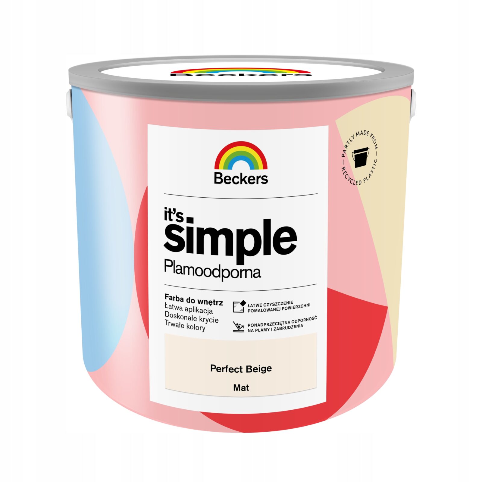 Beckers Farba PLAMOODPORNA It's Simple PERFECT BEIGE 2,5L
