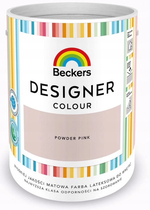 BECKERS FARBA DESIGNER COLOUR POWDER PINK 5L