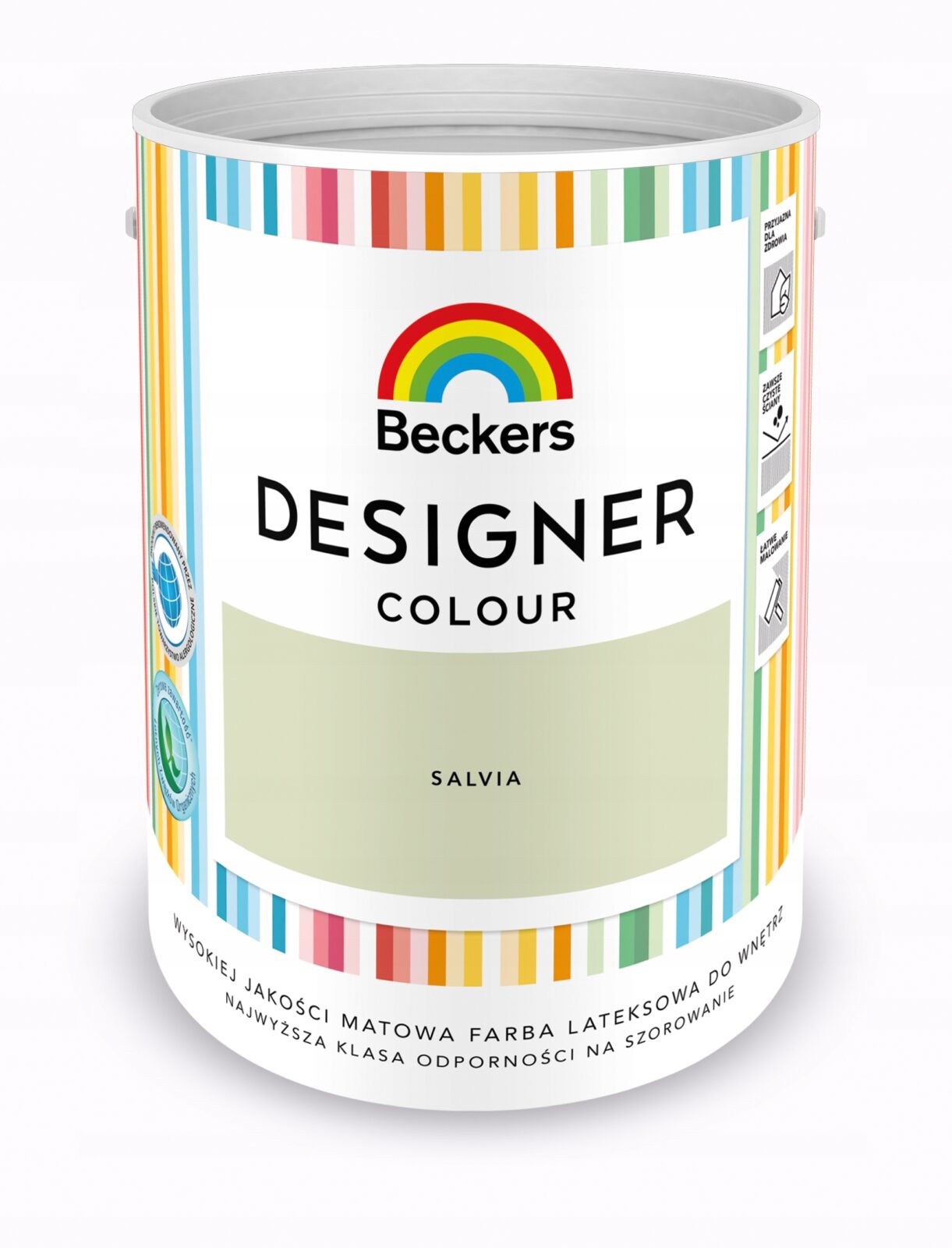 Beckers Farba PLAMOODPORNA Designer Colour Szałwiowa 5L