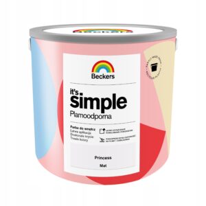 BECKERS IT`S SIMPLE PLAMOODPORNA FARBA DO ŚCIAN I SUFITÓW FLARE 2.5L