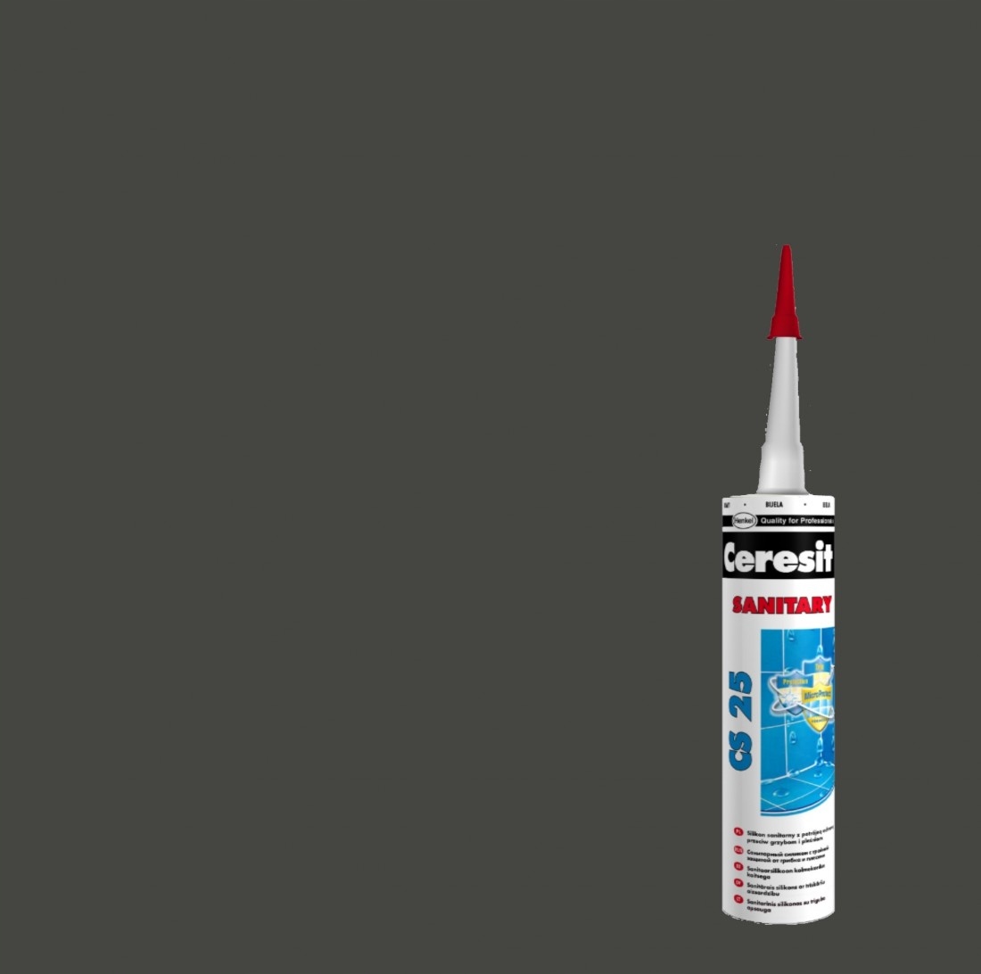 CERESIT CS25 SILIKON SANITARNY 280ml grafit