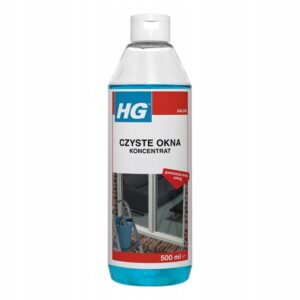 HG czyste okna koncentrat czyszczący odtłuszcza szyby