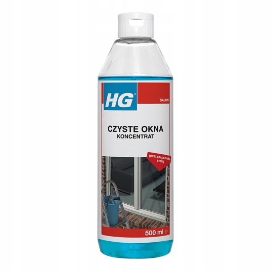HG czyste okna koncentrat czyszczący odtłuszcza szyby