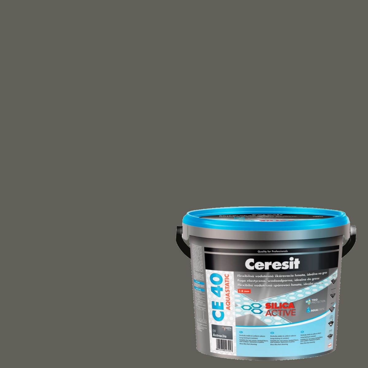 Ceresit CE 40 GRAPHITE 5kg fuga wodood. elastyczna GRAFIT