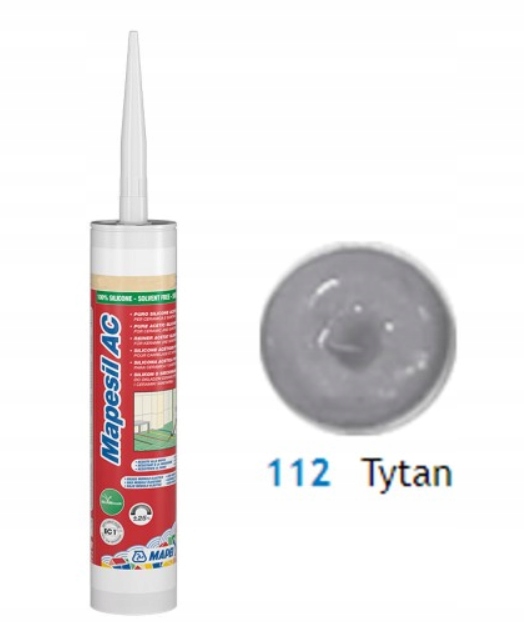 MAPEI Silikon Mapesil AC 112 TYTAN 310ml