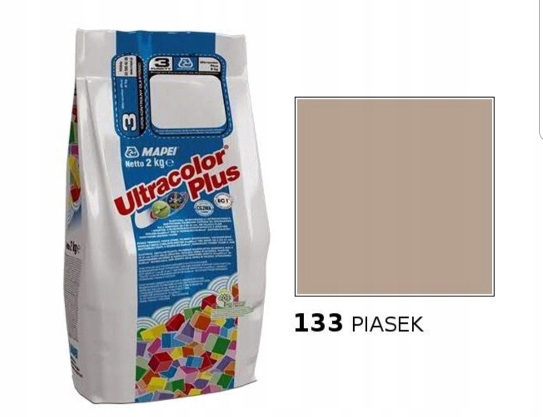 MAPEI FUGA ULTRACOLOR PLUS 133 PIASEK 5KG
