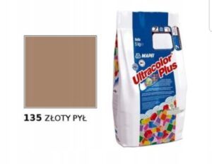 MAPEI FUGA ULTRACOLOR PLUS 135 ZŁOTY PYŁ 5KG