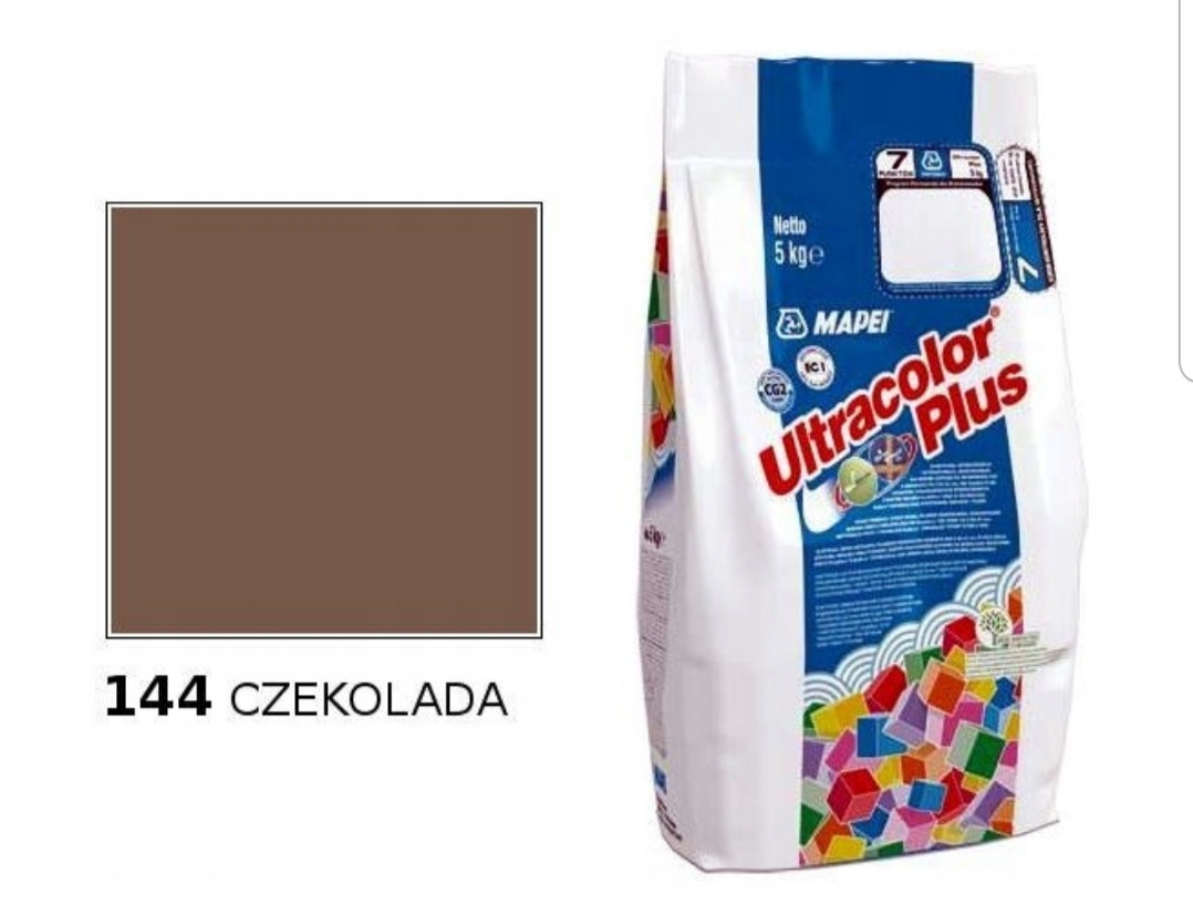MAPEI FUGA ULTRACOLOR PLUS 144 CZEKOLADA 5KG