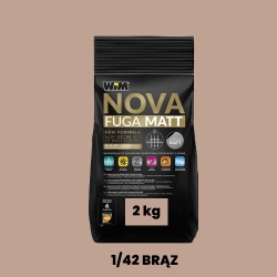 Wim fuga cementowa elastyczna 1/42 brąz 2kg