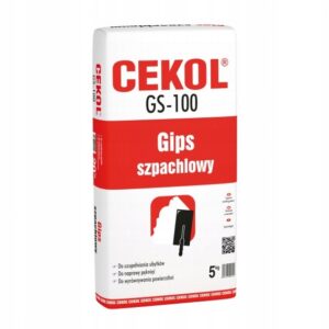 CEKOL GS-100 GIPS SZPACHLOWY 5KG