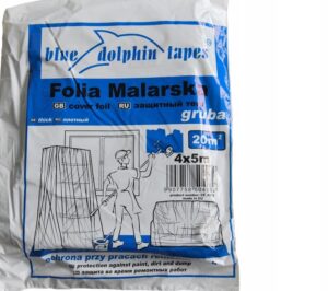 Blue Dolphin Folia malarska gruba 4x5 m CF 04932