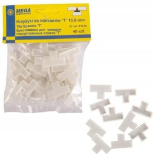 KRZYŻYKI DYSTANSOWE DO GLAZURY 10MM T 40SZT 61373