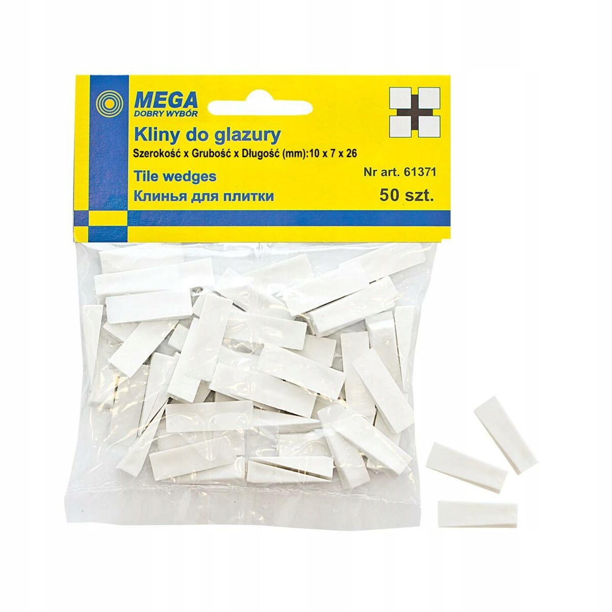 KLINY DO GLAZURY 7,00MM 50SZT MEGA 61371
