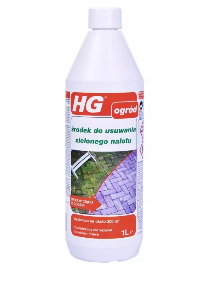 HG ŚRODEK DO USUWANIA ZIELONEGO NALOTU 1L