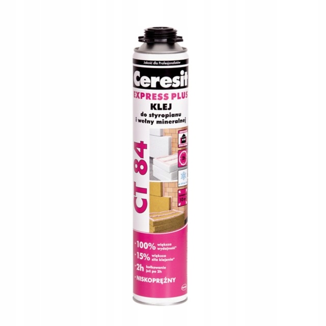 Ceresit CT84 Express klej do styropianu wełna