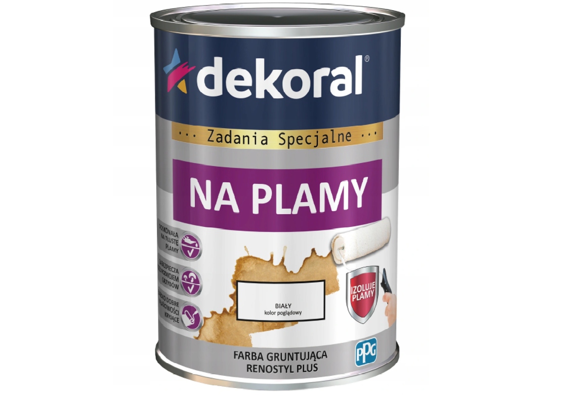 Dekoral Renostyl Plus Biały 0,9L